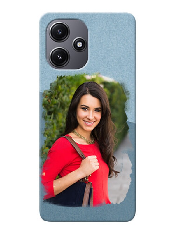 Custom Redmi 12 5G custom mobile phone covers: Grunge Line Art Design