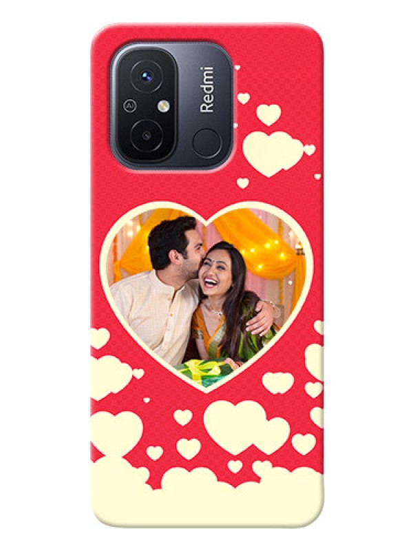 Custom Redmi 12C Phone Cases: Love Symbols Phone Cover Design