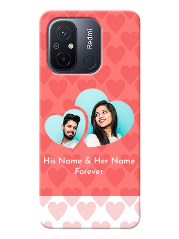 Custom Redmi 12C personalized phone covers: Couple Pic Upload Design