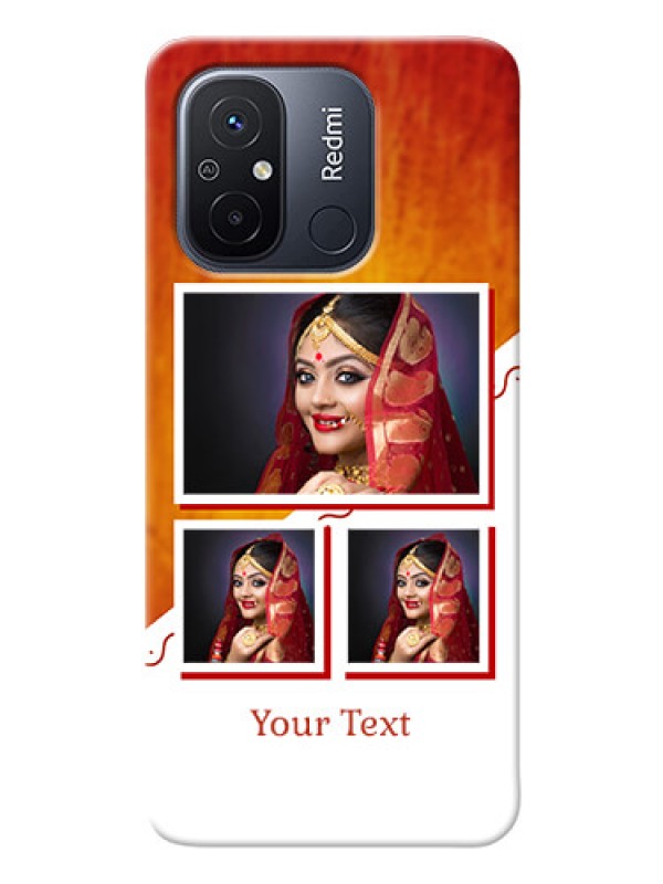 Custom Redmi 12C Personalised Phone Cases: Wedding Memories Design 