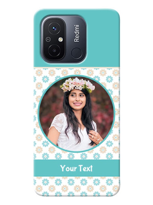 Custom Redmi 12C Custom Mobile Back Covers: Beautiful Flowers Design