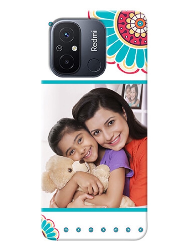 Custom Redmi 12C custom mobile phone cases: Flower Design