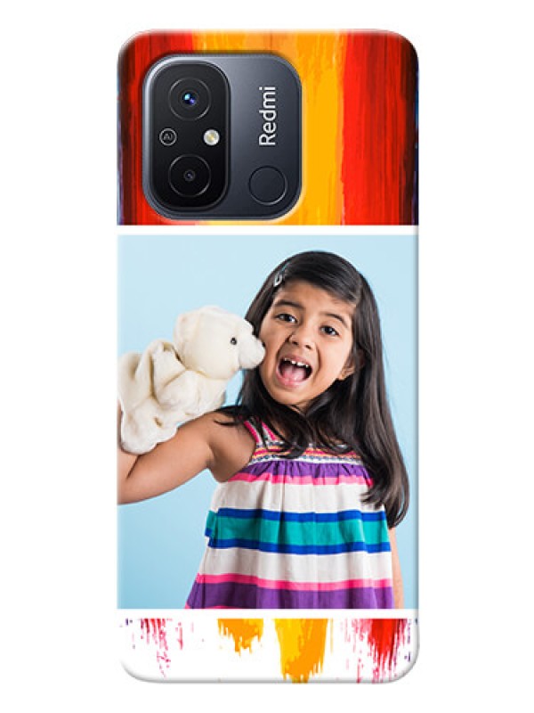 Custom Redmi 12C custom phone covers: Multi Color Design