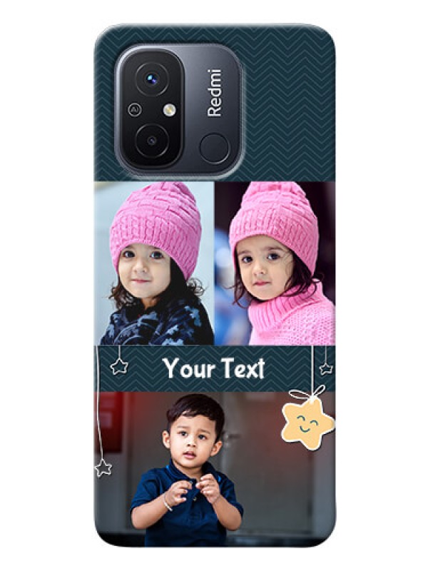 Custom Redmi 12C Mobile Back Covers Online: Hanging Stars Design
