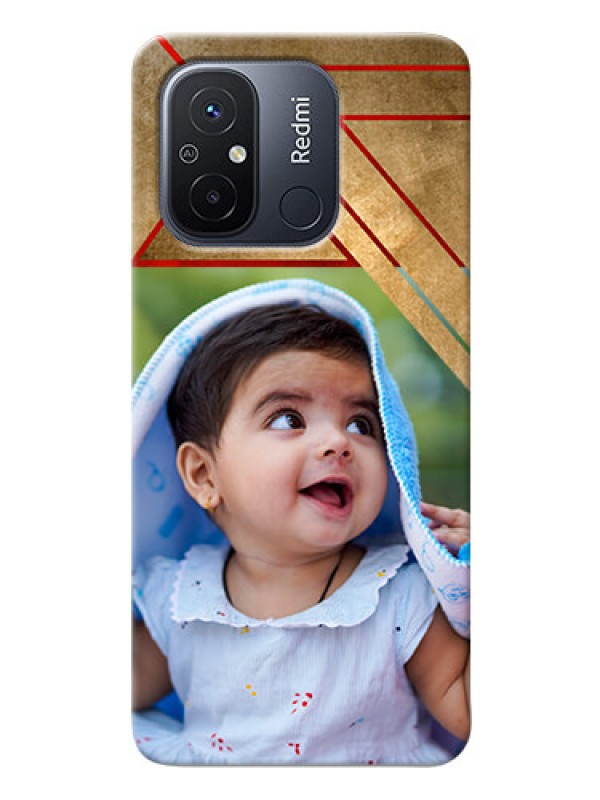 Custom Redmi 12C mobile phone cases: Gradient Abstract Texture Design