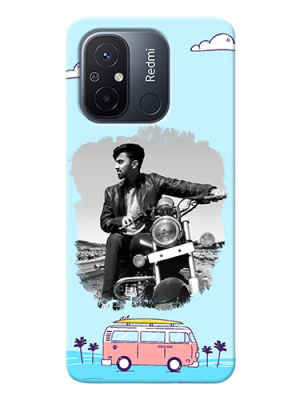 Custom Redmi 12C Mobile Covers Online: Travel & Adventure Design
