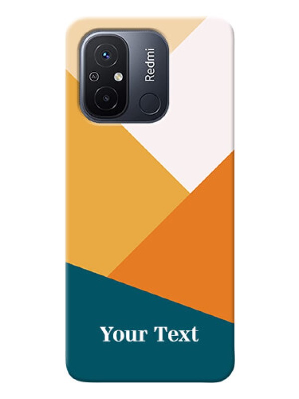 Custom Redmi 12C Custom Phone Cases: Stacked Multi-colour Design