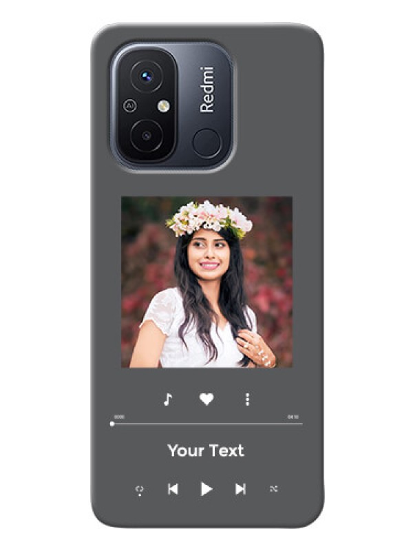 Custom Redmi 12C Custom Mobile Case with Play The Music Design