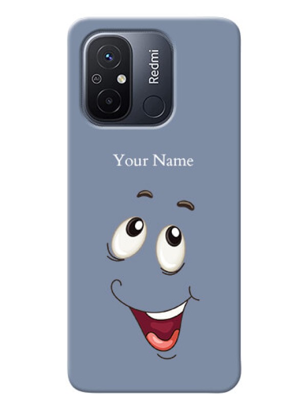 Custom Redmi 12C Phone Back Covers: Laughing Cartoon Face Design