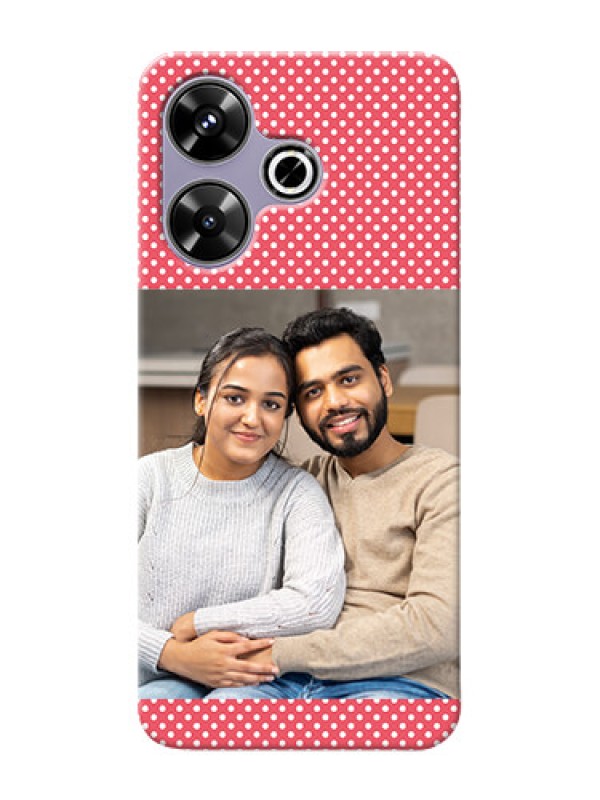 Custom Xiaomi Redmi 13 5G Custom Mobile Case with White Dotted Design