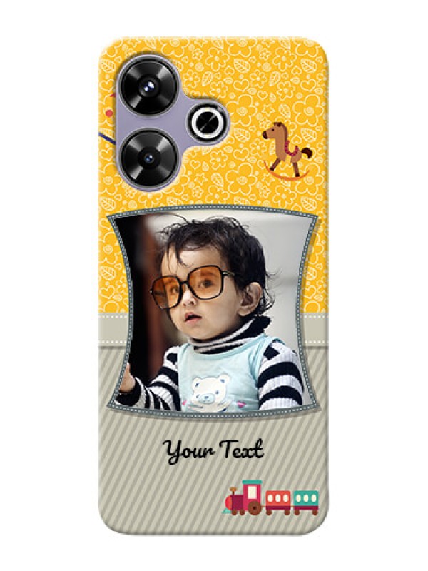 Custom Xiaomi Redmi 13 5G Mobile Cases Online: Baby Picture Upload Design