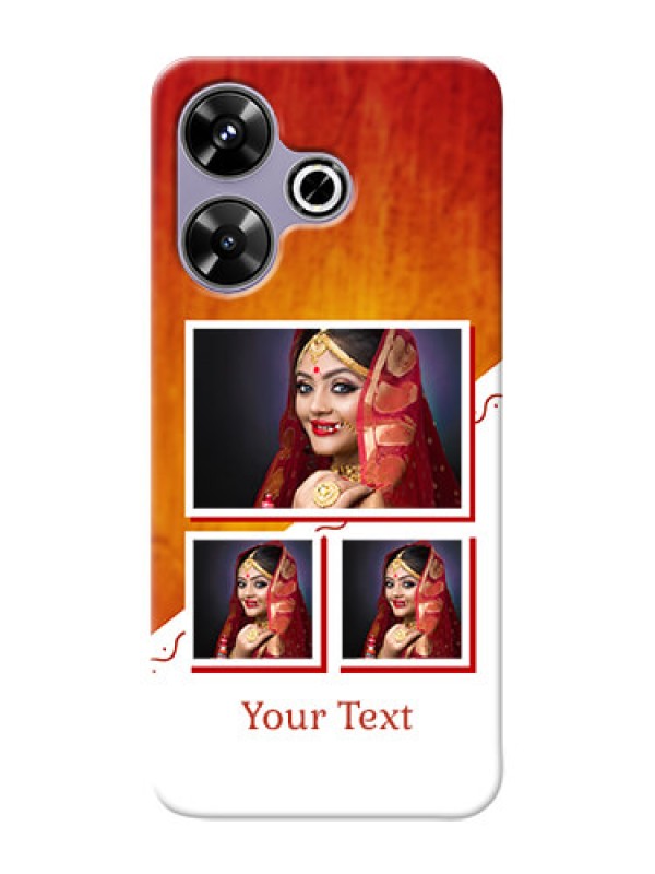 Custom Xiaomi Redmi 13 5G Personalised Phone Cases: Wedding Memories Design