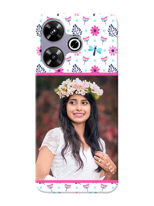 Custom Xiaomi Redmi 13 5G Mobile Covers: Colorful Flower Design