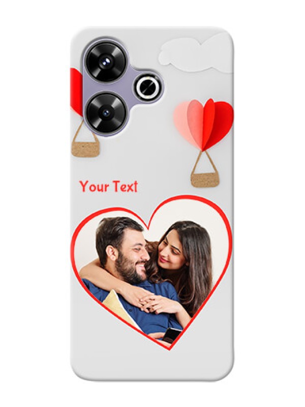 Custom Xiaomi Redmi 13 5G Phone Covers: Parachute Love Design