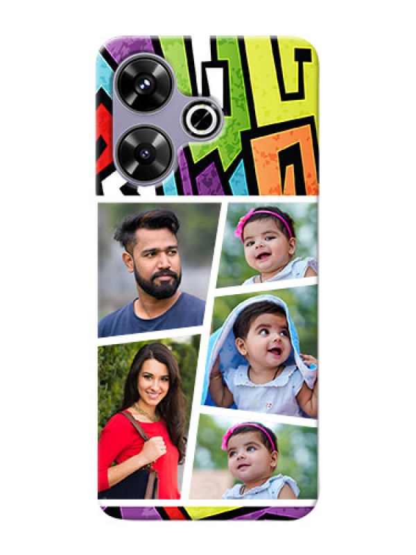 Custom Xiaomi Redmi 13 5G Personalized Mobile Cases: graffiti pattern Design