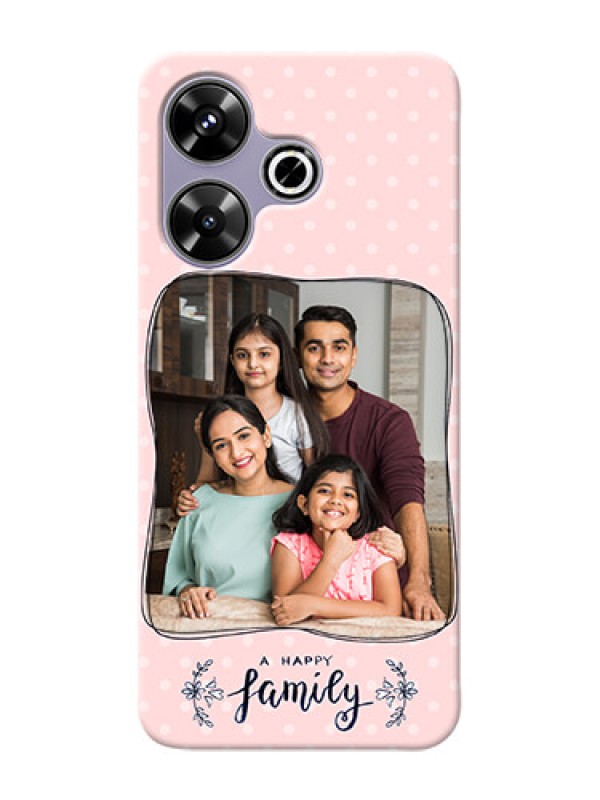 Custom Xiaomi Redmi 13 5G Personalized Phone Cases: Family with Dots Design