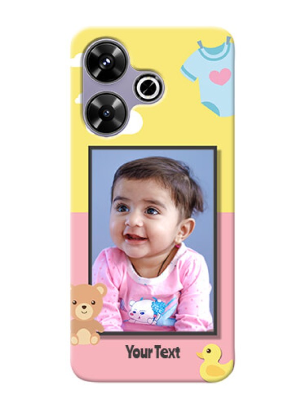 Custom Xiaomi Redmi 13 5G Back Covers: Kids 2 Color Design