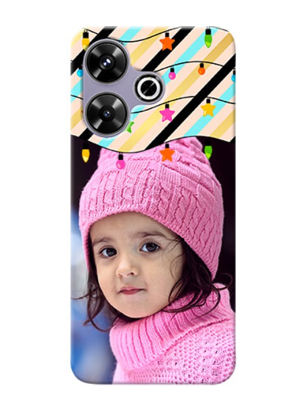 Custom Xiaomi Redmi 13 5G Personalized Mobile Covers: Lights Hanging Design