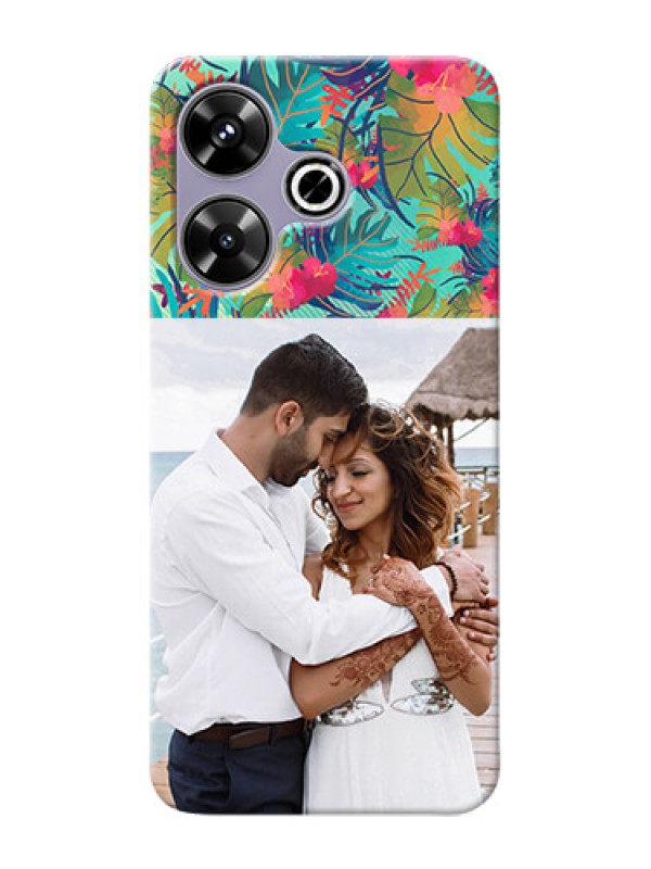 Custom Xiaomi Redmi 13 5G Personalized Phone Cases: Watercolor Floral Design