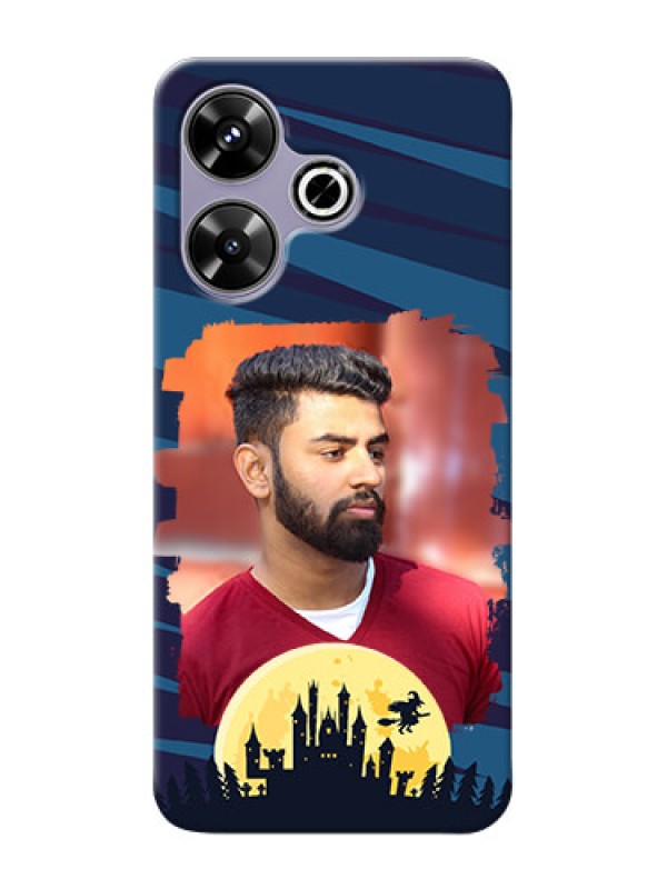 Custom Xiaomi Redmi 13 5G Back Covers: Halloween Witch Design