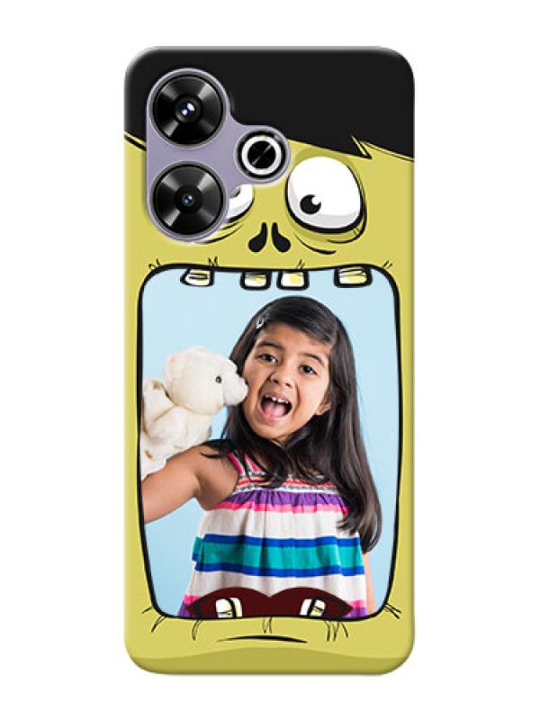Custom Xiaomi Redmi 13 5G Mobile Covers: Cartoon monster back case Design