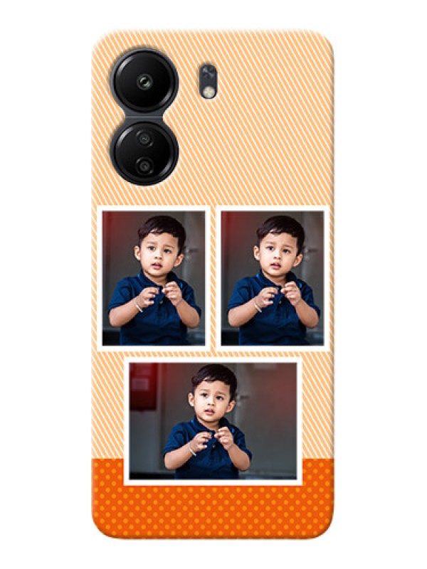 Custom Redmi 13C 4G Mobile Back Covers: Bulk Photos Upload Design