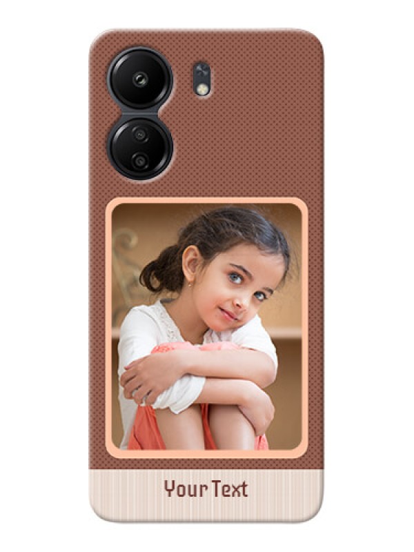 Custom Redmi 13C 4G Phone Covers: Simple Pic Upload Design