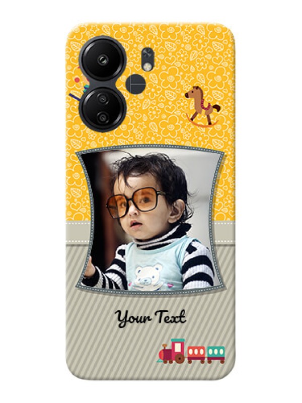 Custom Redmi 13C 4G Mobile Cases Online: Baby Picture Upload Design