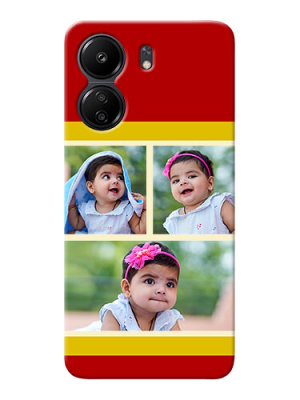 Custom Redmi 13C 4G mobile phone cases: Multiple Pic Upload Design