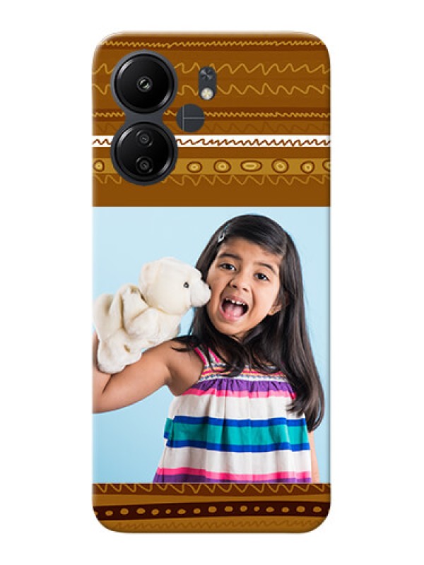Custom Redmi 13C 4G Mobile Covers: Friends Picture Upload Design