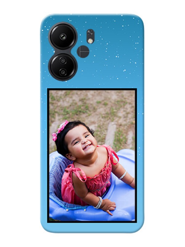 Custom Redmi 13C 4G Phone Covers: Wave Pattern Colorful Design