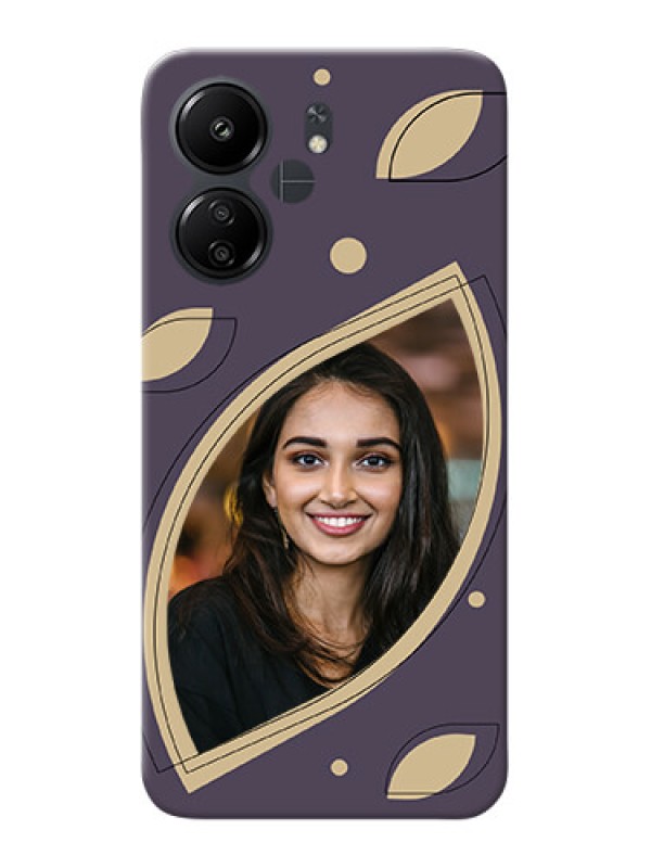 Custom Redmi 13C 4G Custom Mobile Case with Falling Leaf Design