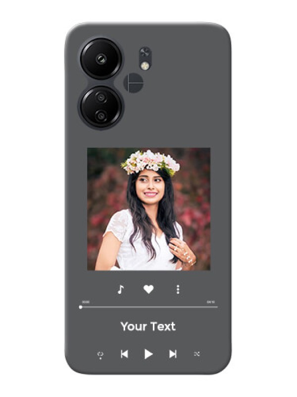 Custom Redmi 13C 4G Custom Mobile Case with Play The Music Design