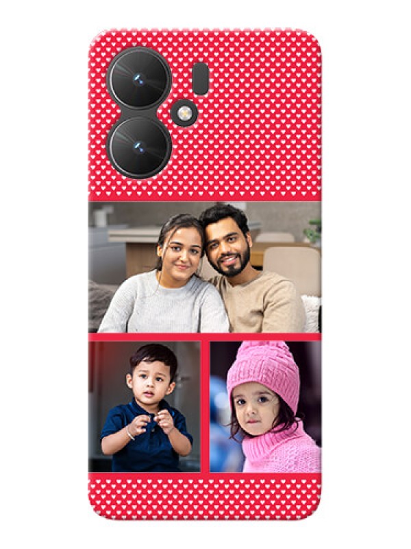 Custom Redmi 13C 5G mobile back covers online: Bulk Pic Upload Design