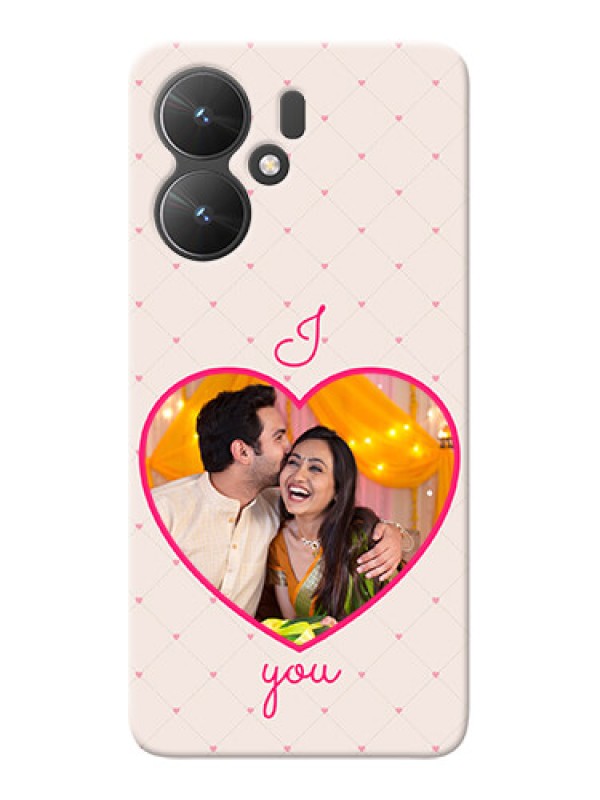 Custom Redmi 13C 5G Personalized Mobile Covers: Heart Shape Design