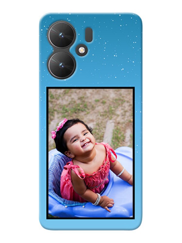 Custom Redmi 13C 5G Phone Covers: Wave Pattern Colorful Design