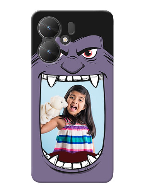Custom Redmi 13C 5G Personalised Phone Covers: Angry Monster Design