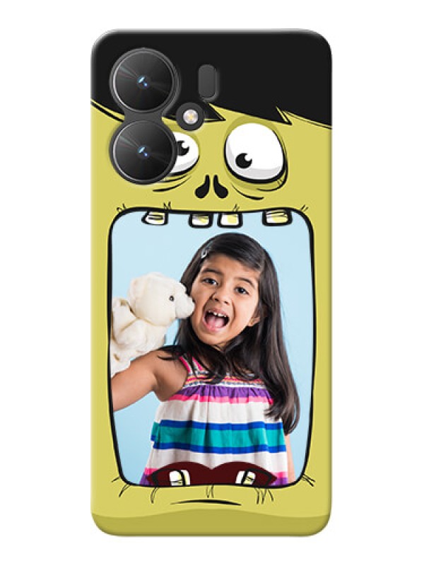 Custom Redmi 13C 5G Mobile Covers: Cartoon monster back case Design