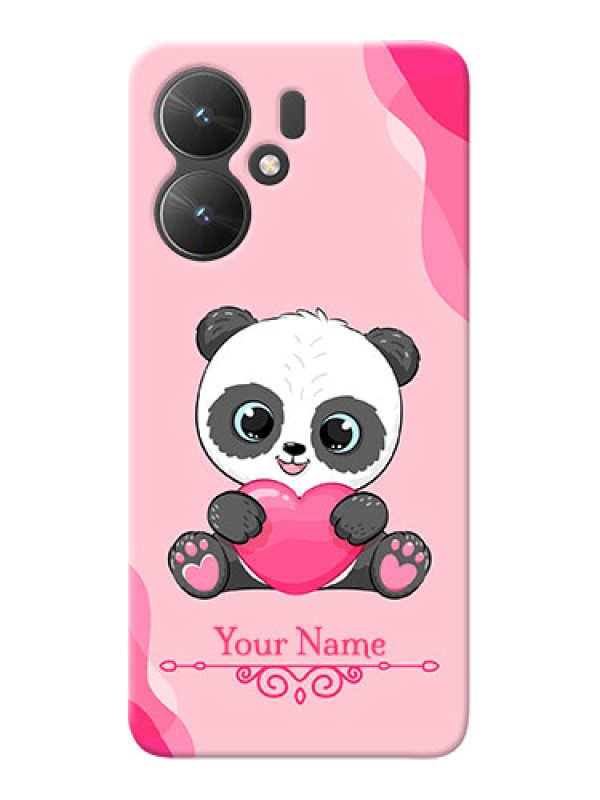Custom Redmi 13C 5G Custom Mobile Case with Cute Panda Design
