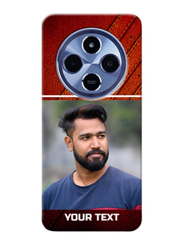 Custom Xiaomi Redmi 14C 5G Custom Hard Phone Case - Leather Phone Case Design