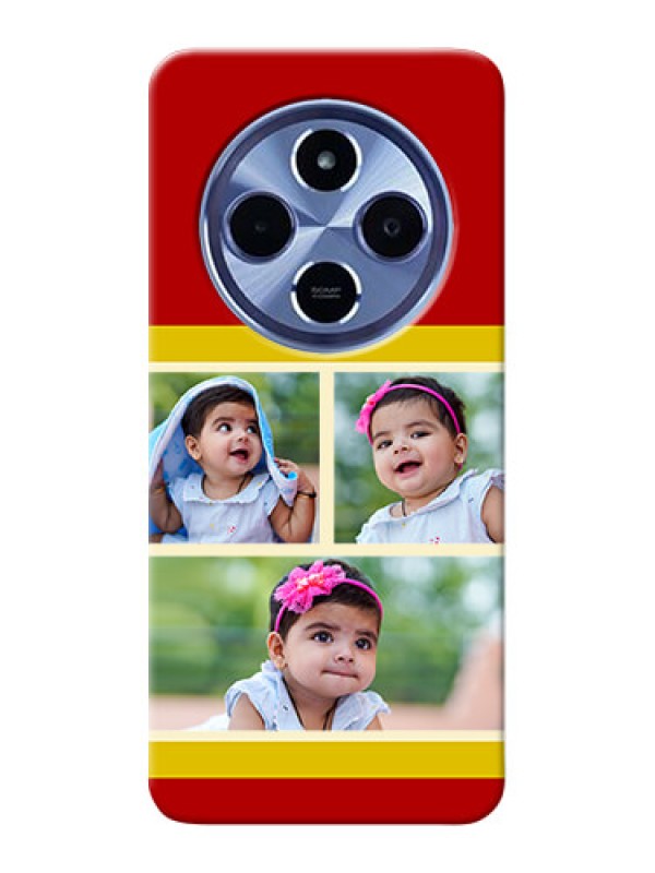 Custom Xiaomi Redmi 14C 5G Custom Hard Phone Case - Multiple Pic Upload Design