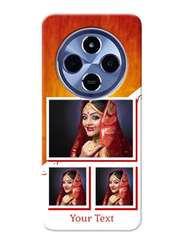 Custom Xiaomi Redmi 14C 5G Custom Hard Phone Case - Wedding Memories Design