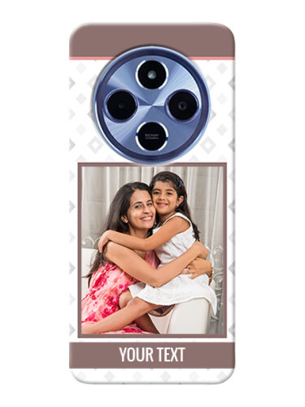 Custom Xiaomi Redmi 14C 5G Custom Hard Phone Case - Simple Diamond Design