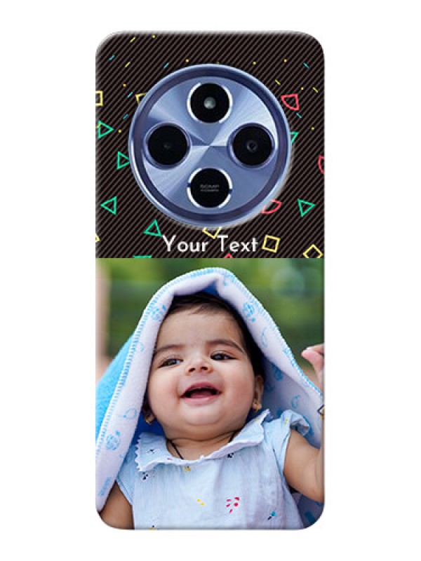 Custom Xiaomi Redmi 14C 5G Custom Hard Phone Case - With Confetti Birthday Design