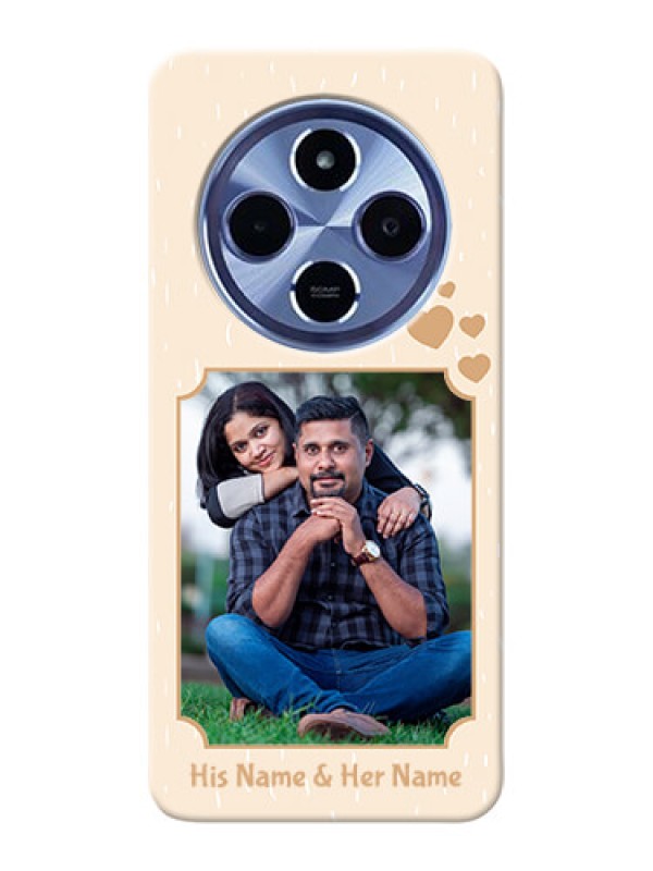 Custom Xiaomi Redmi 14C 5G Custom Hard Phone Case - With Confetti Love Design