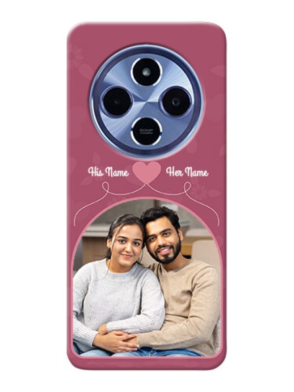 Custom Xiaomi Redmi 14C 5G Custom Hard Phone Case - Love Floral Design