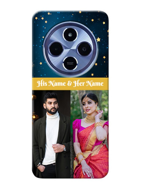 Custom Xiaomi Redmi 14C 5G Custom Hard Phone Case - Galaxy Stars Backdrop Design