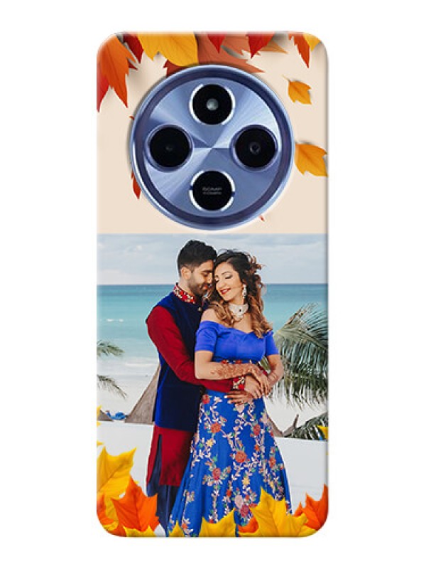 Custom Xiaomi Redmi 14C 5G Custom Hard Phone Case - Autumn Maple Leaves Design