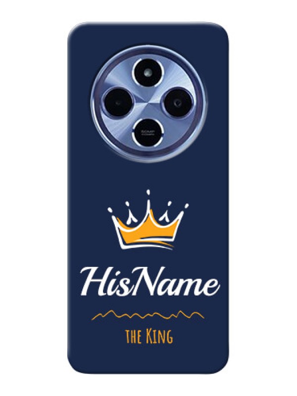 Custom Xiaomi Redmi 14C 5G Custom Hard Phone Case - King With Name Design