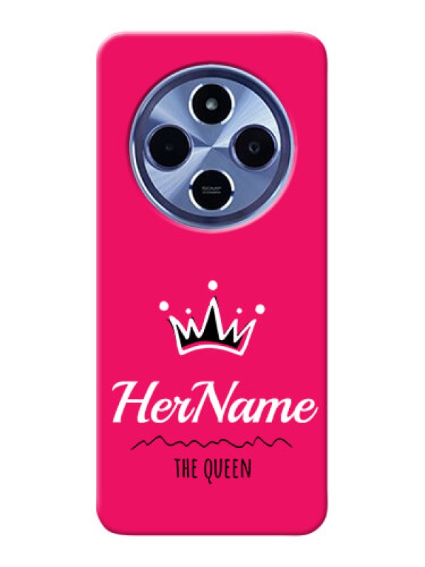 Custom Xiaomi Redmi 14C 5G Custom Hard Phone Case - Queen With Name Design